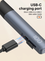 N01 | LDNIO Wireless stereo headset Neckband bluetooth headset Blue - Image 6