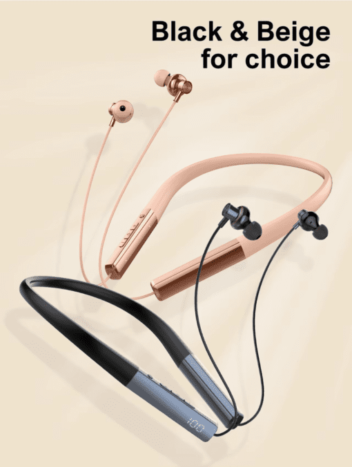 N01 | LDNIO Wireless stereo headset Neckband bluetooth headset Blue - Image 7