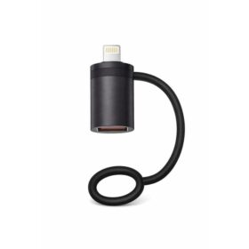 LC290 | محول نقل بيانات OTG للايفون إلى يو اس بي ايه وحزام سيليكون مانع للفقد