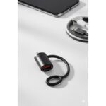 ⁦LC290 | محول نقل بيانات OTG للايفون إلى يو اس بي ايه وحزام سيليكون مانع للفقد⁩ - الصورة ⁦4⁩