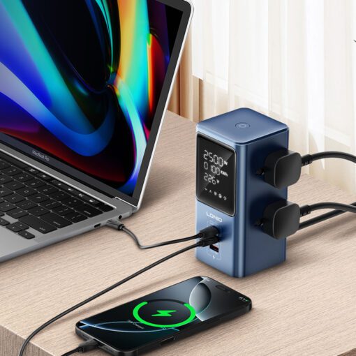 LDNIO | SC2 45W Universal Power strip desktop LED power Adapter - Image 7