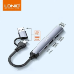 Ldnio | DS-64C 4-in-1 USB/Type-C Hub Adapter - Image 2