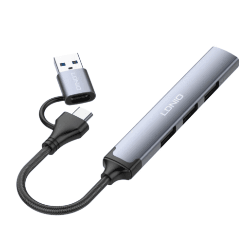 Ldnio | DS-64C 4-in-1 USB/Type-C Hub Adapter - Image 8