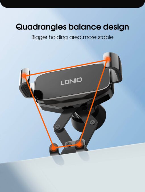 LDNIO | MG13 Universal Gravity Mechanical Car Mount - Image 3