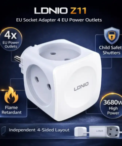 LDNIO | Z11 EU Socket Adapter 4 AC outlets