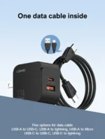 Q2 | LDNIO 33W USB-C/A Super Fast Charger with USB-C to USB-C data cable - Image 11