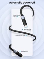 LC241i | LDNIO Automatic power-off Charging cable 30W Type-C to lightning | 1M - Image 6