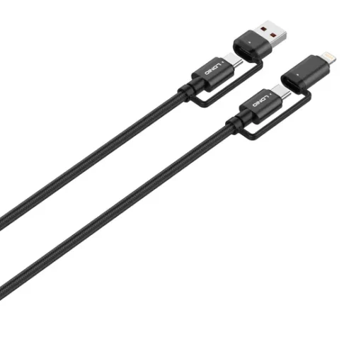 LC16 | LDNIO  65W 4-in-1 Fast Charging Cable USB-C /Lighting to USB-A/USB-C 1.2M - Image 6