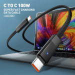 LC241C-100W | LDNIO Automatic power-off Charging cable Type-C to Type-C | 1M - Image 5
