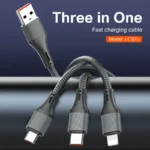 LC97U | LDNIO 3 in 1 Fast Charging Cable 100W