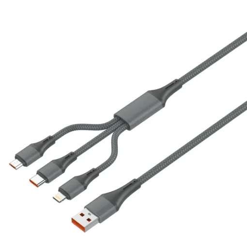LC97U | LDNIO 3 in 1 Fast Charging Cable 100W - Image 7