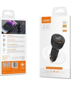 C101 | LDNIO 100W Dual USB Super Fast Car charger