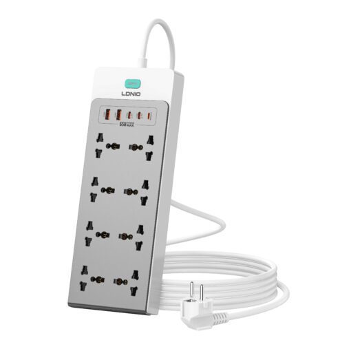 SC4 | LDNIO 65W Nitride Gallium Nitride Desktop Power Strip - Image 2