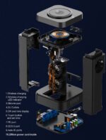 SEW4485 | LDNIO Multiple 2500w Tower Power Strip 32W USB Output With Wireless Charging - Image 14