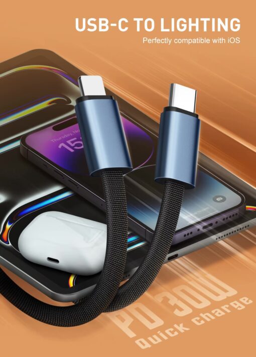 LC23I | Ldnio USB-C to Lighting 30 W Pd Fast Charging | 25cm - Image 2