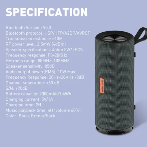 BTS13 | LDNIO Mini Wireless BT Bass HIFI Speaker - Image 8