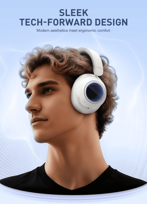 LDNIO H01 Over-ear high-quality wireless stereo noise-cancelling music headphones - Image 3