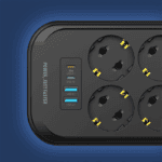LDNIO SE6403C EU Plug Extension Power Socket 6 Way Outlet 4 USB Port 3.4A Surge Protector Electric Power Strip - Image 12