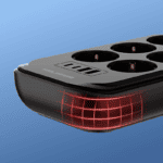 LDNIO SE6403C EU Plug Extension Power Socket 6 Way Outlet 4 USB Port 3.4A Surge Protector Electric Power Strip - Image 11