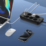LDNIO SE6403C EU Plug Extension Power Socket 6 Way Outlet 4 USB Port 3.4A Surge Protector Electric Power Strip - Image 8