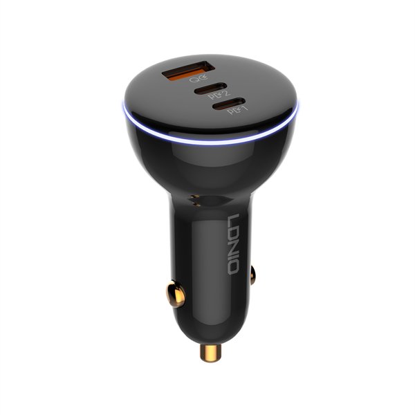 LDNIO | C102 160W 3-Port Fast Car Charger - Image 1