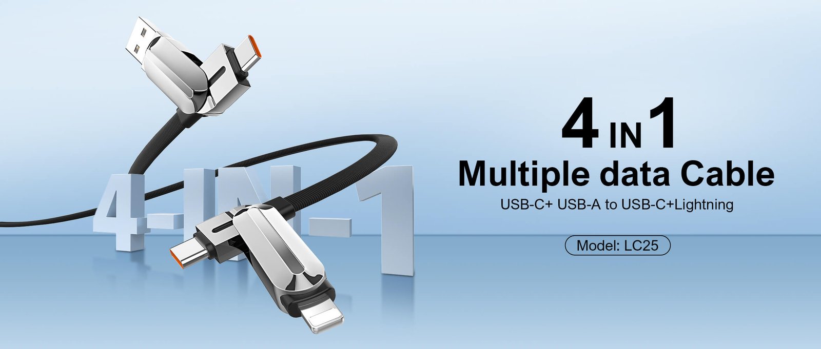 كابل LDNIO LC25 المتعدد