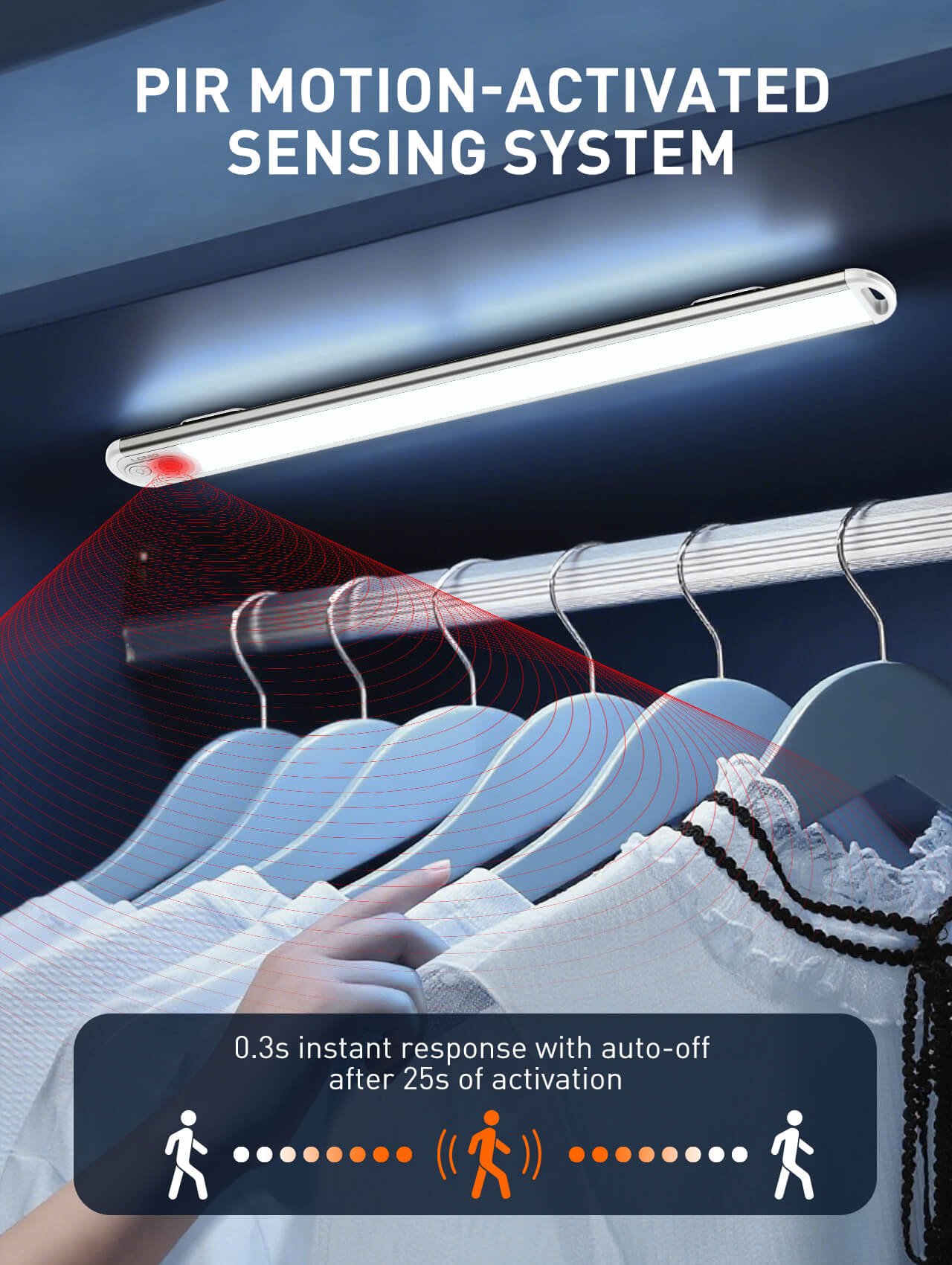 PIR Motion-Activated Sensing System