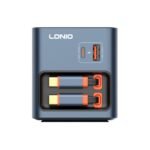 LDNIO | Q16 100W GaN Desktop Fast Charger with Dual Retractable Cables - Image 4