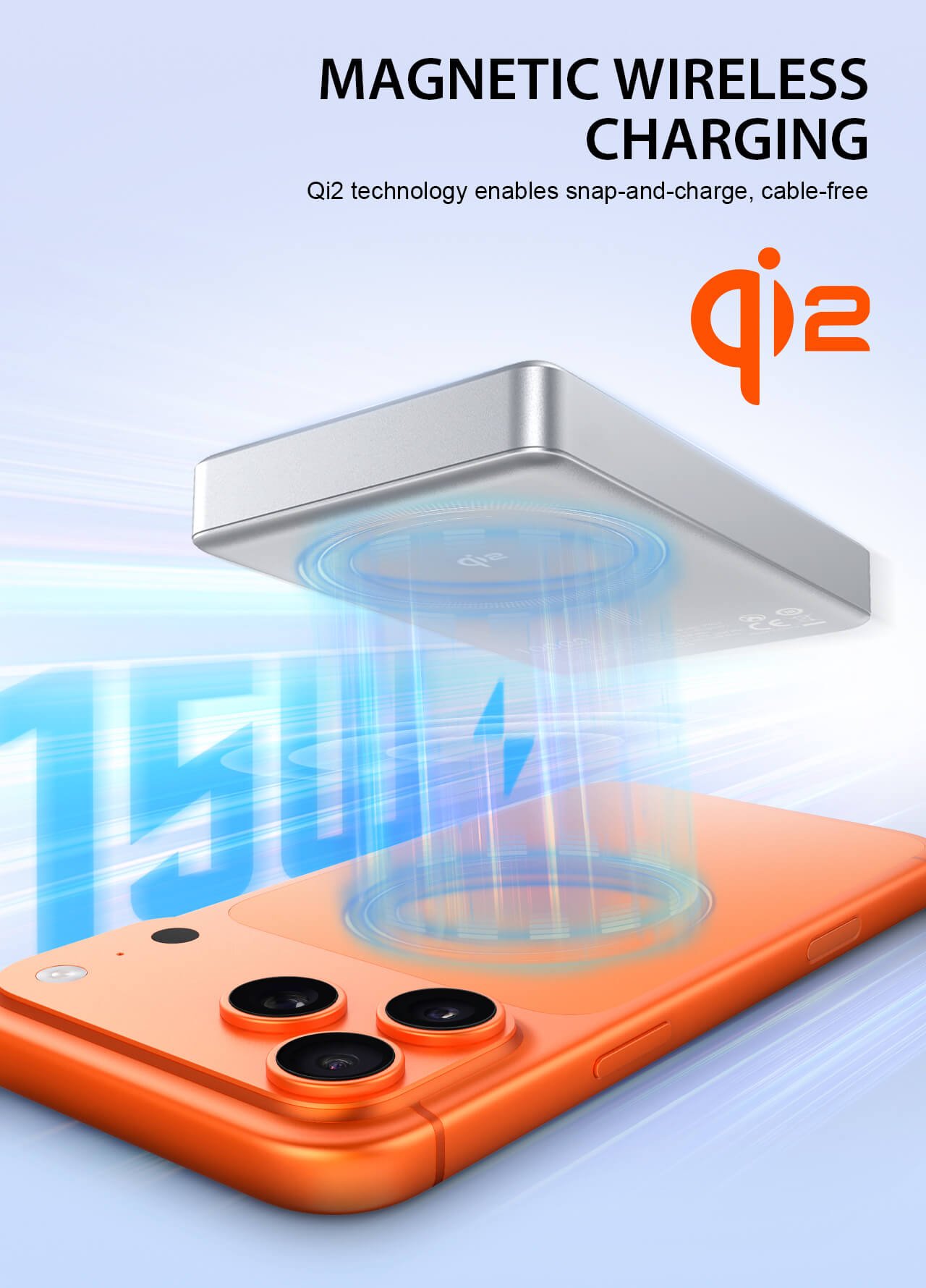 15W Magnetic Wireless Charging