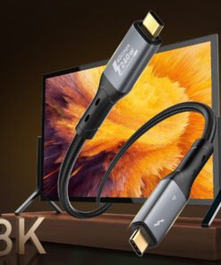 LDNIO | TC-11C 240W 8K High-Speed USB-C to USB-C Cable