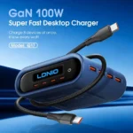 LDNIO Q17 GaN 100W Desktop Charger – 8-Device Fast Charger