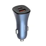 LDNIO C3 60W Fast Car Charger with Dual USB-C PD & USB-A Ports